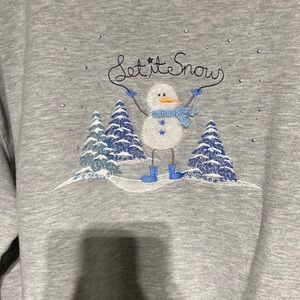 Size 1X winter sweatshirt